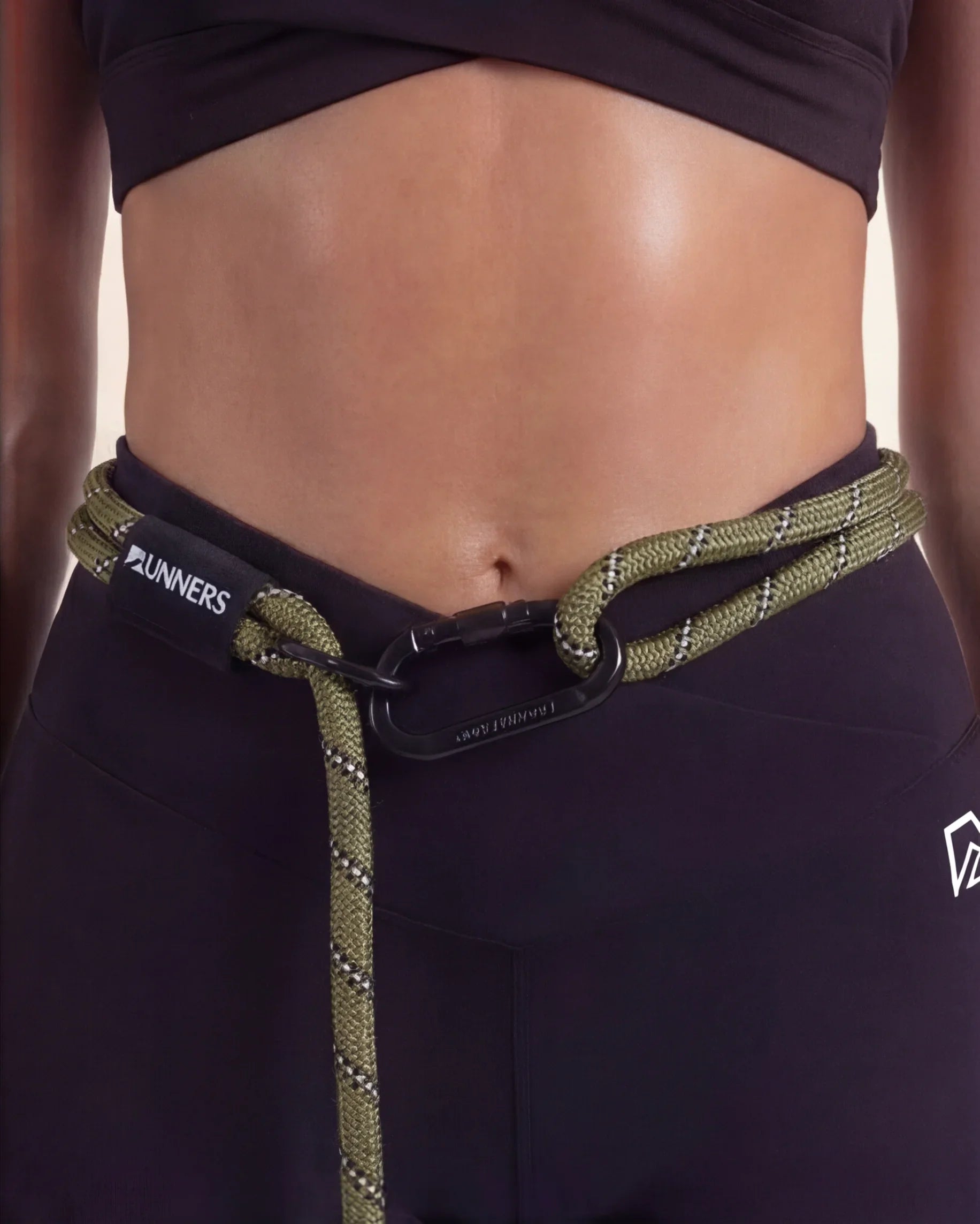 Army Green Running Hands-Free Dog Leash