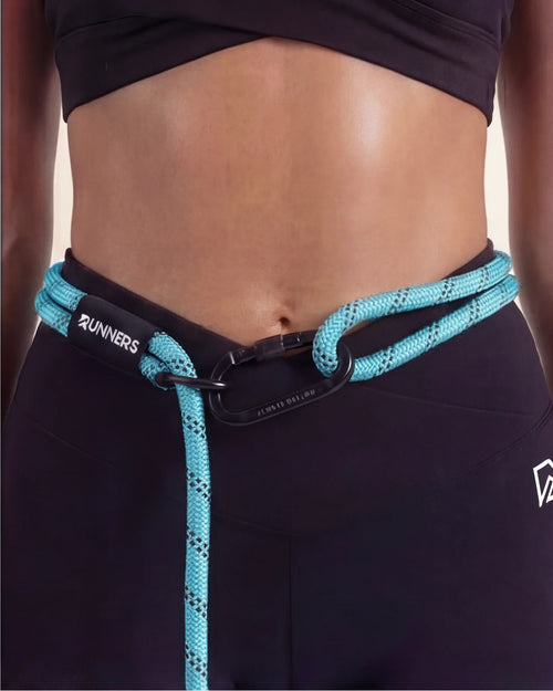 Aqua Blue Runners Hands-Free Dog Leash